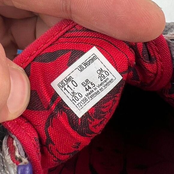 Vans Marvel Avengers Iron Man shoe men's size 11 - Picture 8 of 8